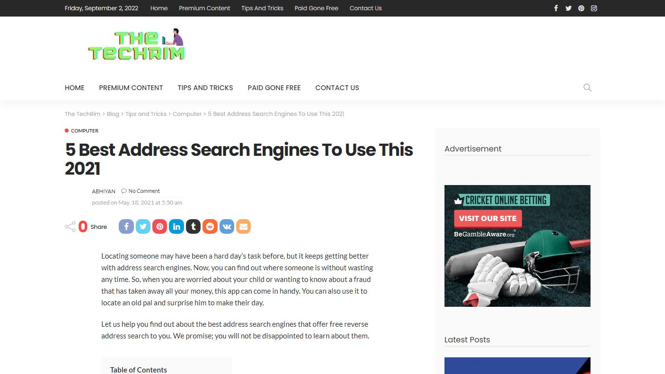 5 Best Address Search Engines To Use This 2021 - The TechRim